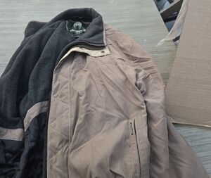 EARTHBOUND Men's Tan and Black Performance Jacket